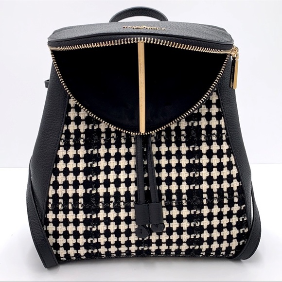 Kate Spade Leila Tweed Fabric Medium Backpack - Picture 16 of 16